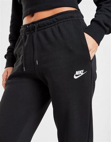 nike jogginghose mit gummizug oben damen schwarz|Jogginghosen & Trainingshosen für Damen .